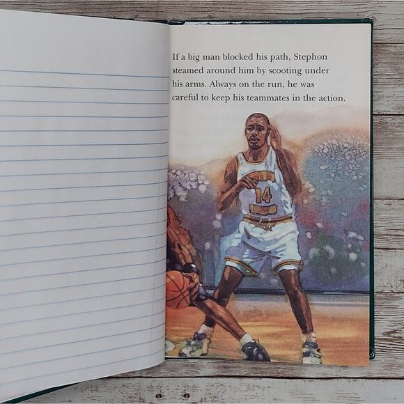 Hoop Heroes Journal, Basketball Book Journal, Blank Book Diary - Picture 12 of 15